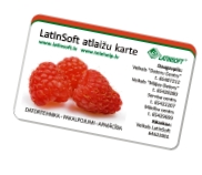 LatInSoft - jauna klienta karte