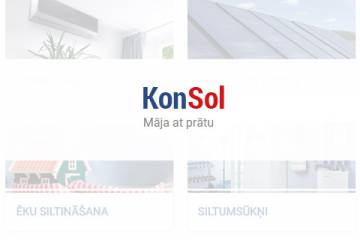 Сайт для компании KonSol