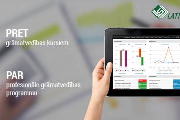 Mācību centrs  PRET grāmatvedības kursiem, un PAR profesionālo grāmatvedības programmu!